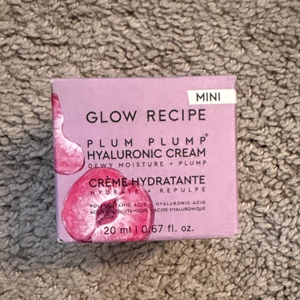 Glow Recipe Plum Plump Cream in Pink Packaging